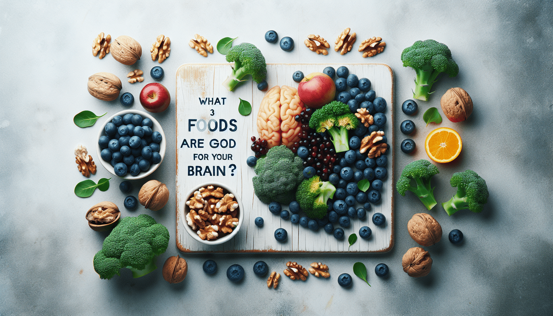 What 3 Foods Are Good For Your Brain?
